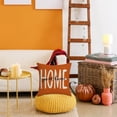 thumbnail image 4 of Yhmxh Halloween Decorations Outdoor Indoor Fall Pillow Covers Burnt Orange Pumpkin Themed Thanksgiving Print Decorative Throw Pillows Outdoor PillowCase Linen Cushion Decor For Sofa Bed, 4 of 6
