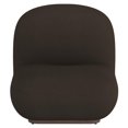 thumbnail image 2 of Contemporaine Tissu Bouclé Chaise d'Appoint - Charbon, 2 of 7