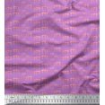 thumbnail image 1 of Soimoi Velvet Fabric Flamingo Bird Print Sewing Fabric Yard 58 Inch Wide, 1 of 3