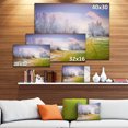 thumbnail image 3 of Magnifique Coucher de Soleil d'Automne Brumeux - Grande Impression sur Toile, 3 of 4