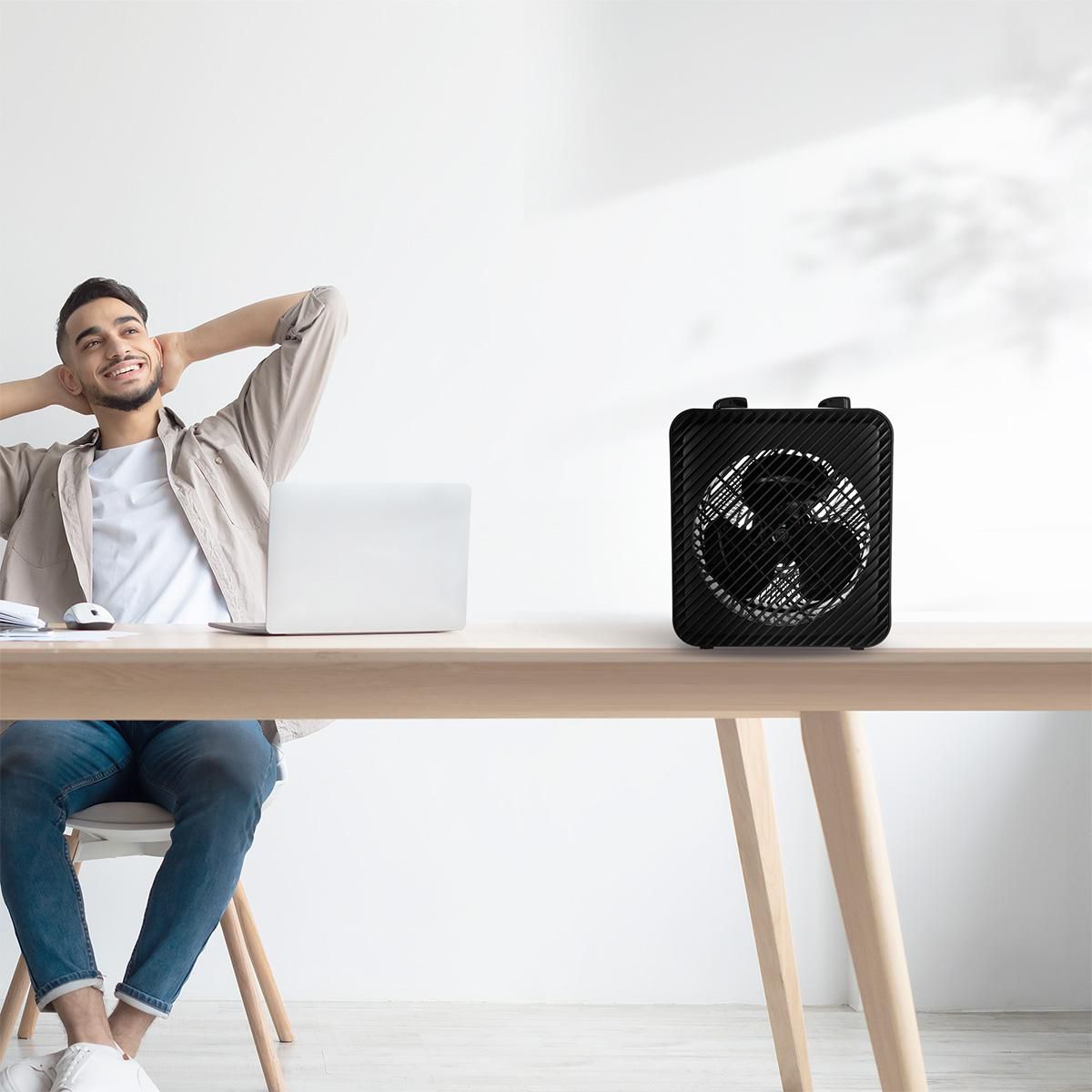 Pelonis 1500W 3-Speed Electric Fan-Forced Heater
