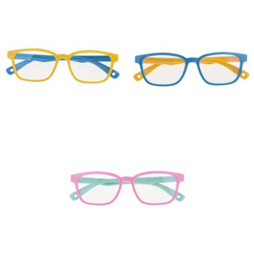 Yinanstore 3x Kids Eyeglass Blocking Glasses 400 Eyewear Children Goggles, Computer Gaming Screen Glasses for children age 3-12
