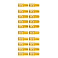 thumbnail image 4 of Thinsony 10 Pcs Bicycle Cable End Caps Professional Wear-resistant Universal Shifting Shifting Gold 2Set, 4 of 6