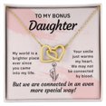thumbnail image 2 of Pour Ma Fille Bonus Mon Monde Est un Endroit Plus Lumineux Collier Inséparable, 2 of 7