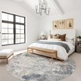 thumbnail image 2 of x Area Rug Living Room Rugs Washable Neutral Modern Abstract Soft Thin Large Rug Indoor Floor No Slip Rug Carpet for Bedroom Under Dining Table Home Office Decor Grey, 2 of 9