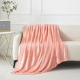 thumbnail image 1 of Mainstays Plush Throw Blanket Pink, 1 of 8