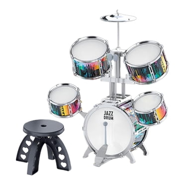 Milaget Beginner Kids Drum Set Music Enlightenment for Child Party Stage