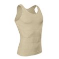 thumbnail image 2 of Pisexur Male Shaper Tank Slim Underwaist For Men Body Shaper Compression Shirt, 2 of 6