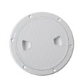thumbnail image 2 of Almencla Marine Boat RV White 6" Plastic Access Cover Lid Screw Out Deck Plate 6寸, 2 of 6