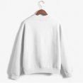 thumbnail image 5 of CEHVOM Femmes Mode Décontractée Imprimé Col Rond Ample Manches Longues Hauts Courts Blouse Chandails Sans Capuche Liquidation, 5 of 5