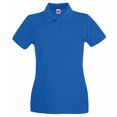 thumbnail image 1 of Fruit Of The Loom Womens Premium Fitted Short-Sleeved Polo Shirt, 1 of 2
