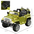 thumbnail image 3 of Voiture électrique pour enfants Aosom 12V avec télécommande, 3 of 9