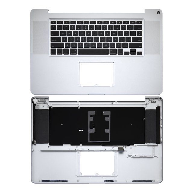 Boîtier Supérieur de Remplacement et Clavier Compatible avec MacBook Pro Unibody 17 Pouces (A1297 / Début 2009 / Mi-2009) (Anglais US)