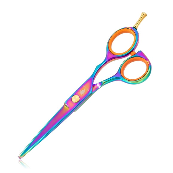 Hair Cutting Scissors Shear 5"" Professional Barber Hair Shears Cutting Scissors Salon Hairdressing Razor Regular Scissor