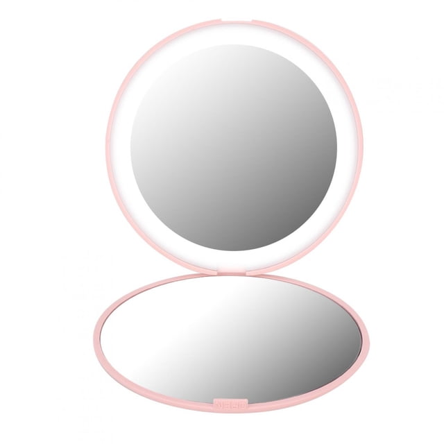 Convenient Long Service Life Double-Sided Mirror Design 10X Mirror, Portable Mirror, Dress Up For Make Up