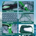 thumbnail image 2 of The Magic Foldable Fishing Trap, Auto-Foldable Strengthened Fishing Trap Net Fishing Kit,Fishing Bait Trap Portable Fishing Net for Crab Crayfish Fish Minnow Shrimp, 2 of 6