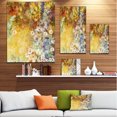 thumbnail image 3 of Petites Fleurs avec des Feuilles Vert Doux - Impression d'Art Floral sur Toile, 3 of 4