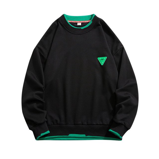 Pisexur Sweat à Capuche pour Hommes Couleur Unie Col Rond Graphique Décontracté Manches Longues Léger Grande Taille M-5TG