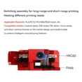 thumbnail image 3 of Graflsoa Extrudeuse à Double Engrenage à Grande Vitesse avec Engrenages en Acier Trempé, Moteur Rond de 36 mm, Compatible avec CR10, CR10S, Ender3 V2, VORO, Rouge, 3 of 6