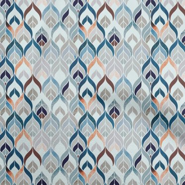 oneOone Velours Bleu Ciel Tissu Cachemire Couture Projets d'Artisanat Tissus Imprimés au Yard 58 Pouces de Large