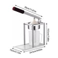 thumbnail image 3 of Manual Juicer Manual Fruit Commercial Grade Manual Heavy Duty Juicer Suitable For Home Kitchen Use Portable Juicer Centrifugal Juicer Extractor Je98xl Mesh Japanese Ceramic Filter Grape to Make Pro, 3 of 4