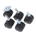 thumbnail image 1 of 4Pcs 30mm Chair Wheel Furniture Caster Swivel Castor Brake Wheel Replace Hardware Trolley Silent Brake Protection ,Superior Material, 1 of 6