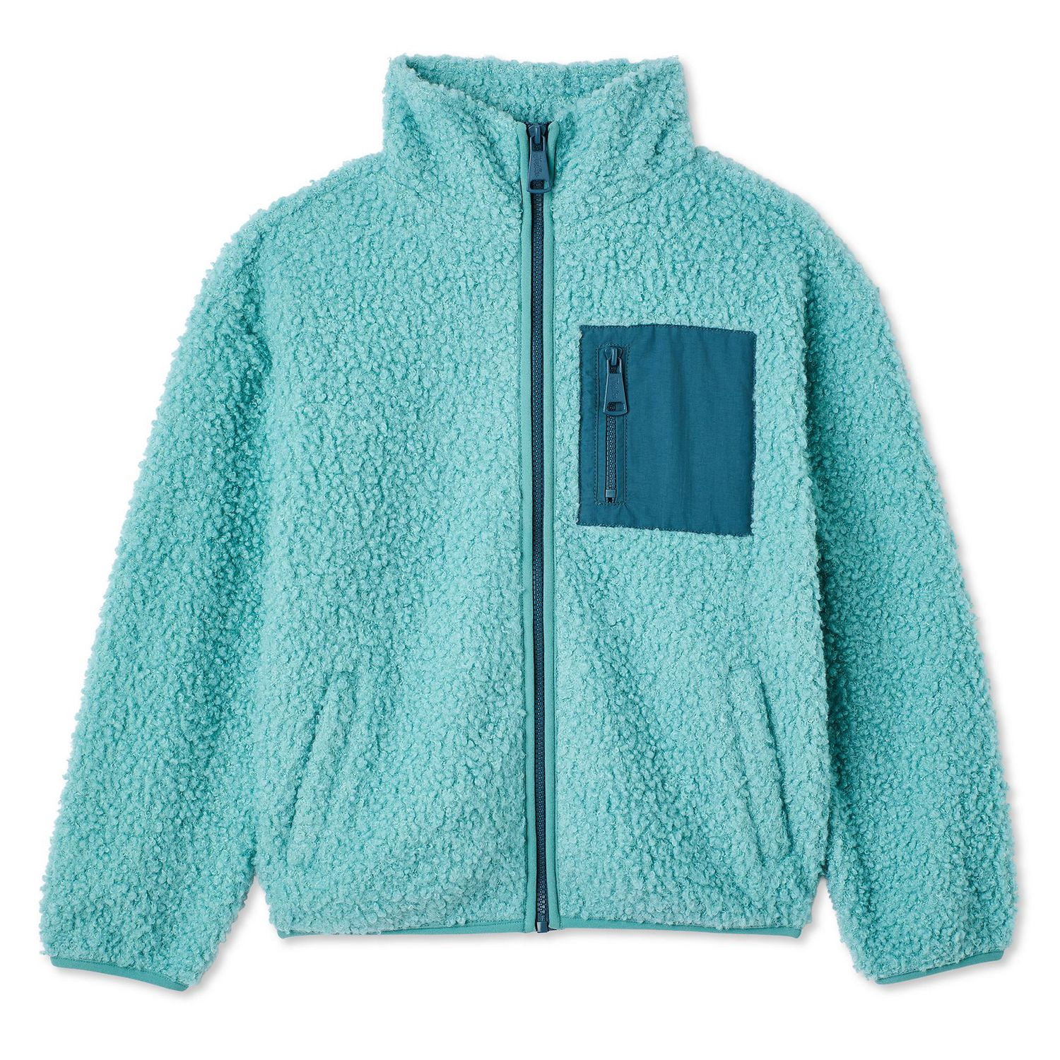 Justice Girls' Teddy Fleece Jacket