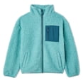 thumbnail image 2 of Justice Girls' Teddy Fleece Jacket, 2 of 3