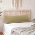 thumbnail image 2 of Unique Bargains Silky-Soft Pillowcase Microfiber Body Pillow Case Cover with Envelope Closure, 2 of 9