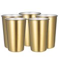 thumbnail image 1 of Amdohai 5 Pack 500ML Gold Color Stainless Steel Cup Bar Party, 1 of 7