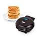 thumbnail image 3 of DASH DMW001BK Mini Maker for Individual Waffles, Hash Browns, Keto Chaffles with Easy to Clean, Non-Stick Surfaces, 4 Inch, Black, 3 of 10
