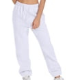 thumbnail image 2 of Timegard Womens Sweatpants Jogger Pants Elastic Waist Solid Color Trousers with Pockets Workout Pants, 2 of 7