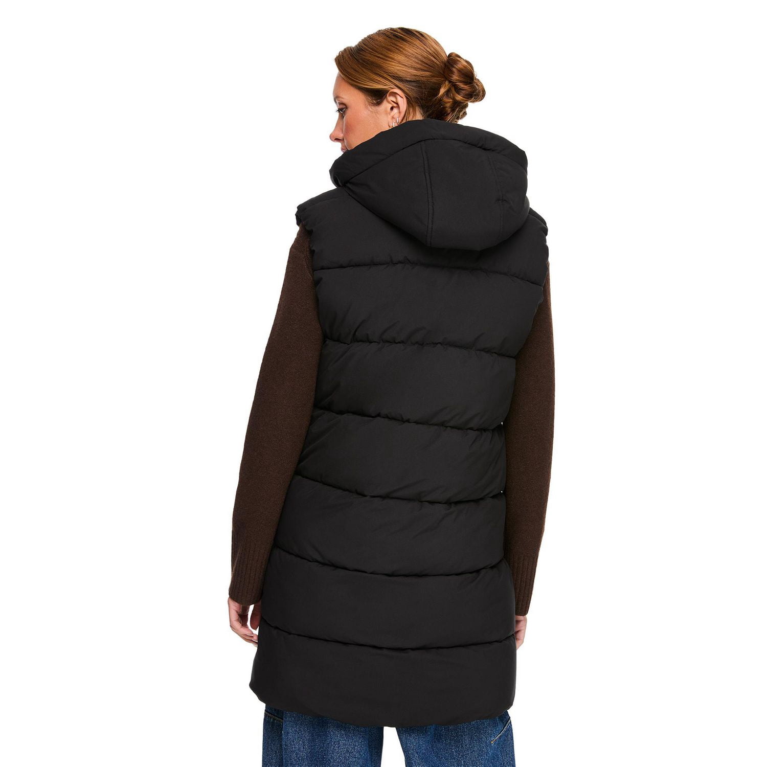 George Women's Long Quilted Vest