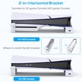 thumbnail image 2 of Horizontal Stand for PS5 Slim Console with 4-Port USB Hub, Base Stand Accessories for PlayStation 5 Slim Disc & Digital Edition, 2 of 6