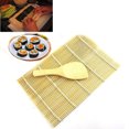 thumbnail image 2 of Sushi Rice Sushi Rolling Mat Sushi Maker Sushi Rolling Maker Bamboo Material Roller Diy Mat And A Rice Paddle, 2 of 9