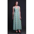 thumbnail image 3 of Bimba Robe Longue Chic à Imprimé Floral pour Femme, Style Bohème, Maxi d'Été, Tenue de Plage - XX-Grand, 3 of 6