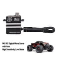 thumbnail image 3 of 9KG RC Digital Micro Servo, High Sensitivity IP66 Metal Servo for SCX10 III 1/18 RC Crawler with Arm Replacement, 3 of 7