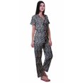 thumbnail image 3 of Moomaya Ensemble de Pyjama à Manches Courtes Imprimé pour Femmes Chemise de Nuit Boutonnée Imprimée, 3 of 6