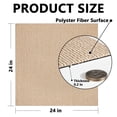 thumbnail image 3 of VogueV Interlocking Anti-Slip Floor Tiles - 60x60cm Waterproof Puzzle Mat for Home Gym Gray 2, 3 of 6