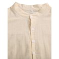 thumbnail image 4 of FOCUSNORM T-Shirt à Manches Longues pour Hommes Coupe Ample Blouse Unie, 4 of 8