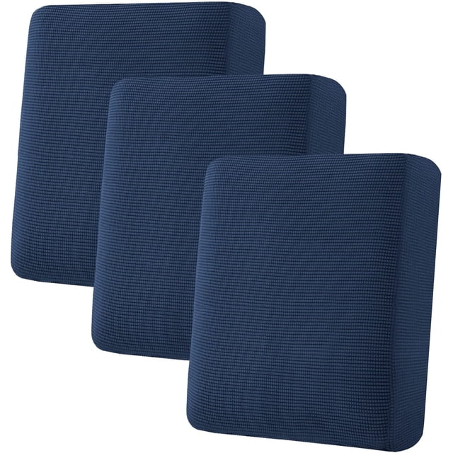 Super Stretch Stylish Cushions Covers/Furniture Cover Spandex Jacquard Small Checked Pattern Super Soft Slipcover Washable Individual