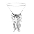 thumbnail image 2 of Agiferg -Octopus Cocktail Glass Transparent Jellyfish Whiskey Glass Juice Wine Champagne, 2 of 9