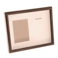 thumbnail image 2 of DOLITY Medal Display Shadow Box Frame Collectible Wood for Insignia Pins Gymnastics Walnut Color 10inch, 2 of 9