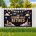 thumbnail image 5 of Decorative Design Retirement Party Banner Starry Theme Retirement Celebration Balloon Champagne Backdrop for Retirement Party Indoor Decoration Photo Opportunity, 5 of 5