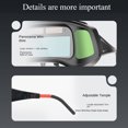 thumbnail image 3 of maskred Automatic Dimming Welding Goggles Protective Durable Lightweight Solar Charging Etc Welding Helmet True color, 3 of 6
