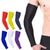 thumbnail image 2 of ZECATL 2 Paires Manchons de Bras Rafraîchissants Protection UV UPF 50 Manchons de Soleil pour Hommes Femmes Jeunes, 2 of 3