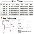 thumbnail image 3 of CEHVOM Women Thanksgiving Pumpkin Color Patchwork Print Tops Pullover Blouse T-Shirts, 3 of 6