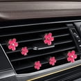 thumbnail image 2 of QualitChoice 6 Pcs Expérience de Conduite avec Désodorisant Purifiant pour Voiture Longue Durée Rouge rose 1 Ensemble, 2 of 6