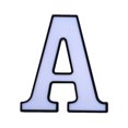 thumbnail image 2 of RKSTN Night Light Creative LED Letter Lights Night Light Plastic English Letters Light Lamp Decor Led Lights, 2 of 5