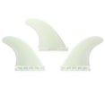 thumbnail image 3 of Graflsoa 3-Piece Surfboard Fin Set in Natural Tones, 4.37'' Height, Durable Nylon Construction for Enhanced Surfing Performance, 3 of 6